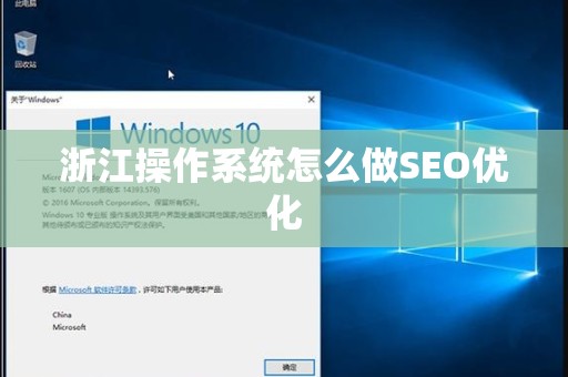 浙江操作系统怎么做SEO优化