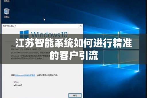江苏智能系统如何进行精准的客户引流